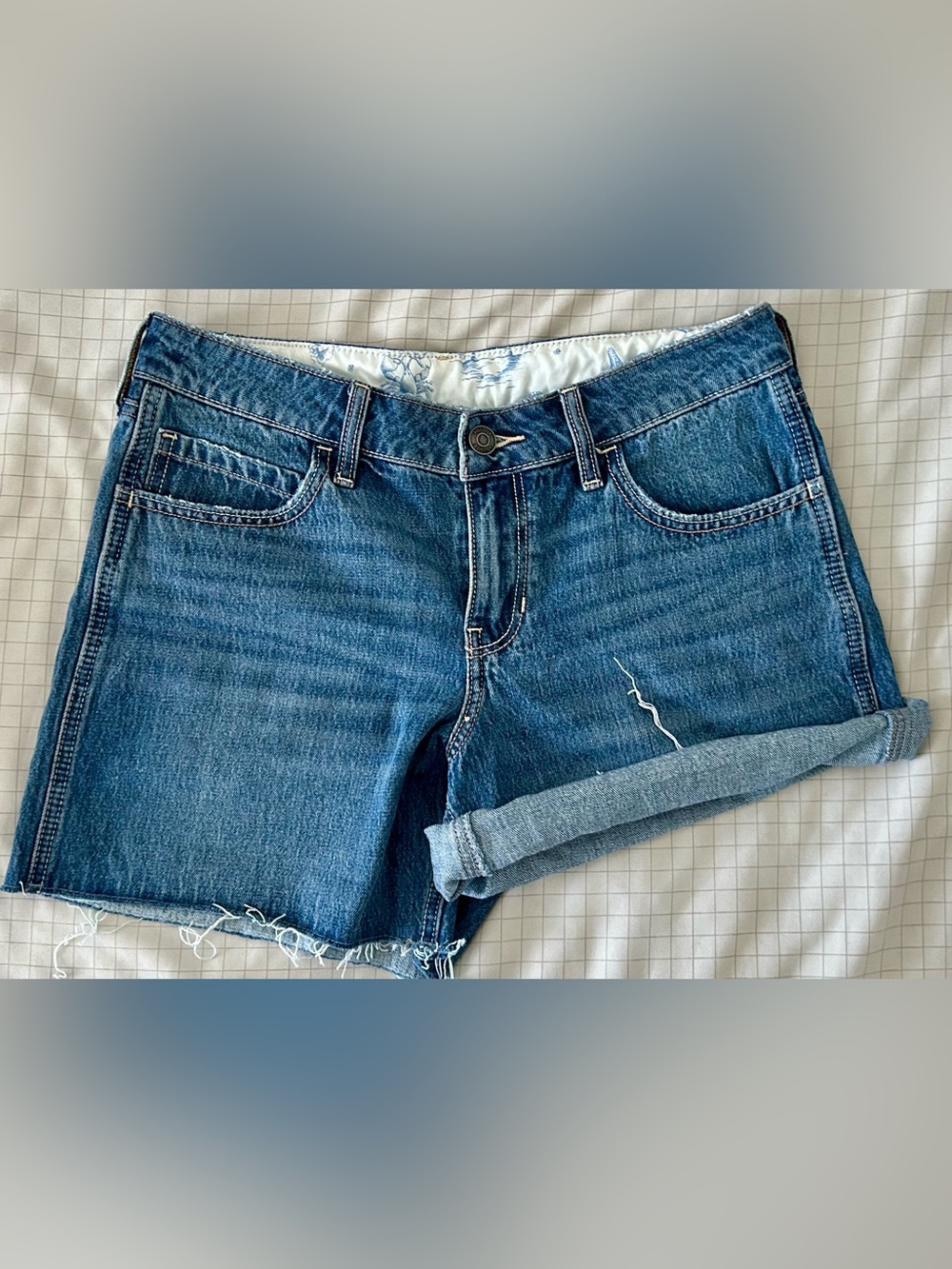 Hollister Denim Shorts - 4/27 - Blue